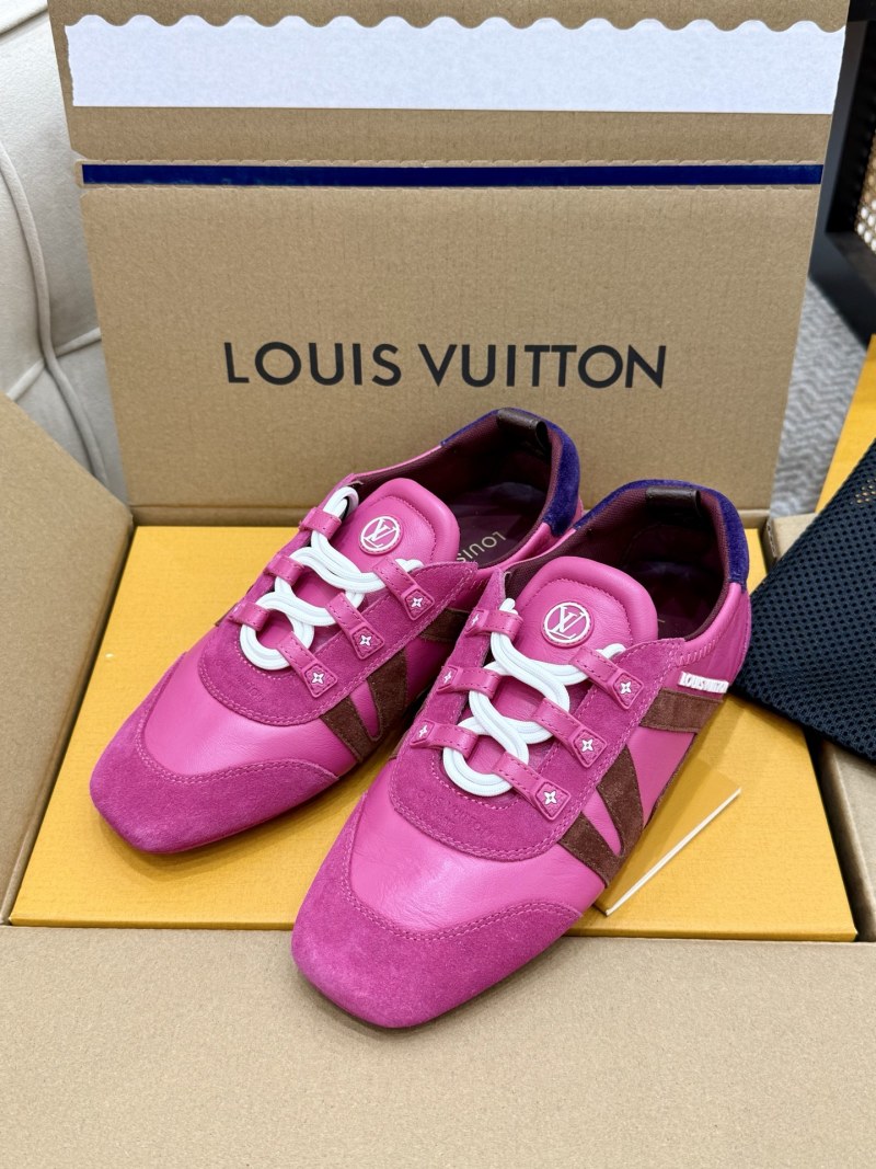 Женские кроссовки Sneakerina розовые Louis Vuitton