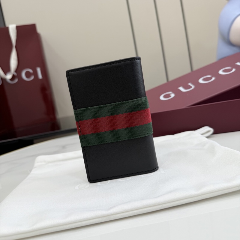 Портмоне Gucci с красно-зеленой полосой