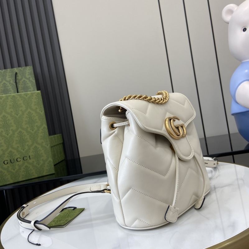 Рюкзак Gucci White GG Marmont