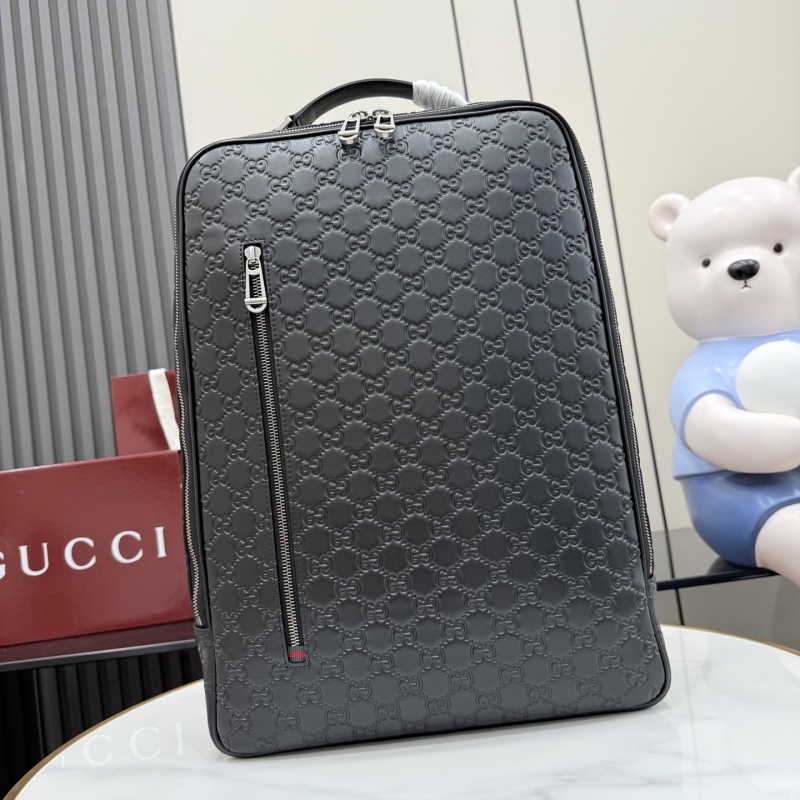 Рюкзак Gucci черный с монограммой