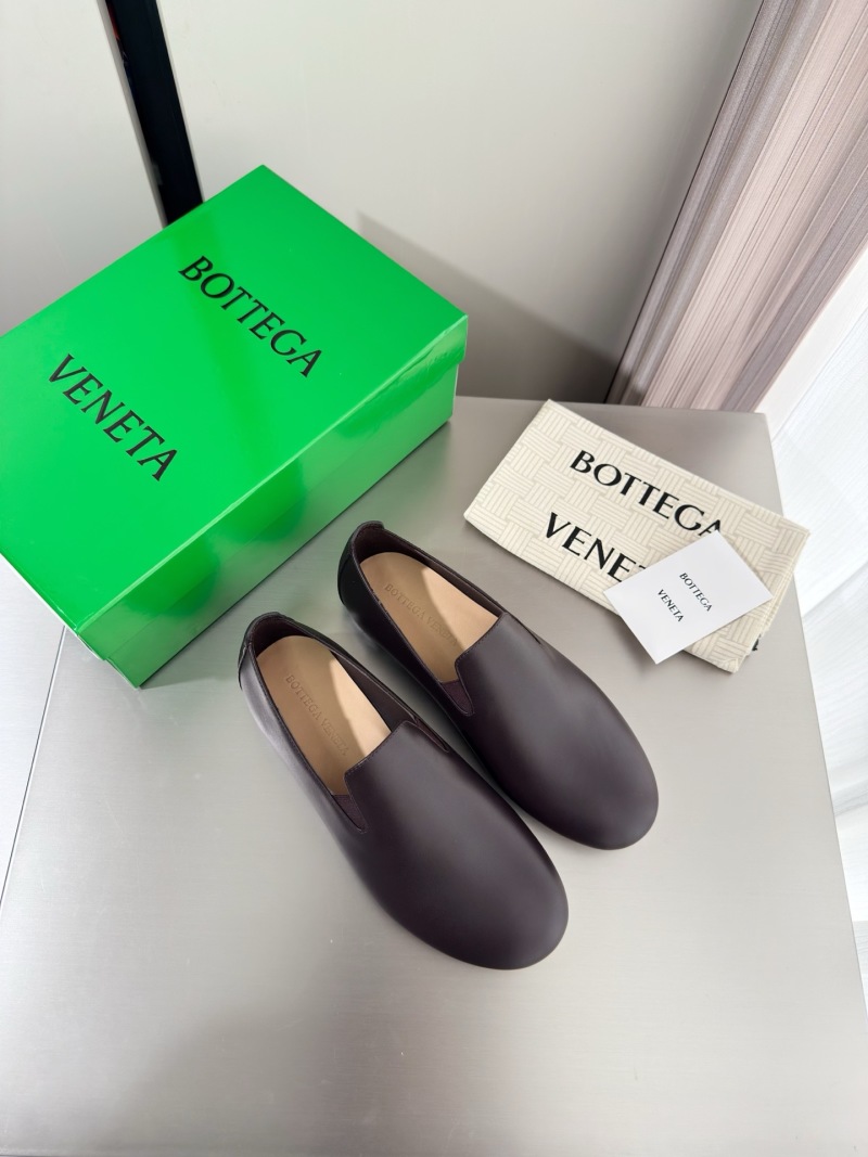 Женские мокасины Bottega Veneta классические из натуральной кожи