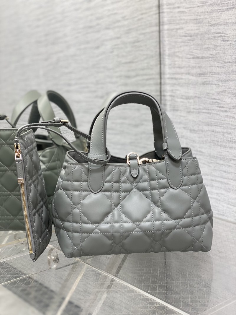Сумка Dior Lady Dior серая