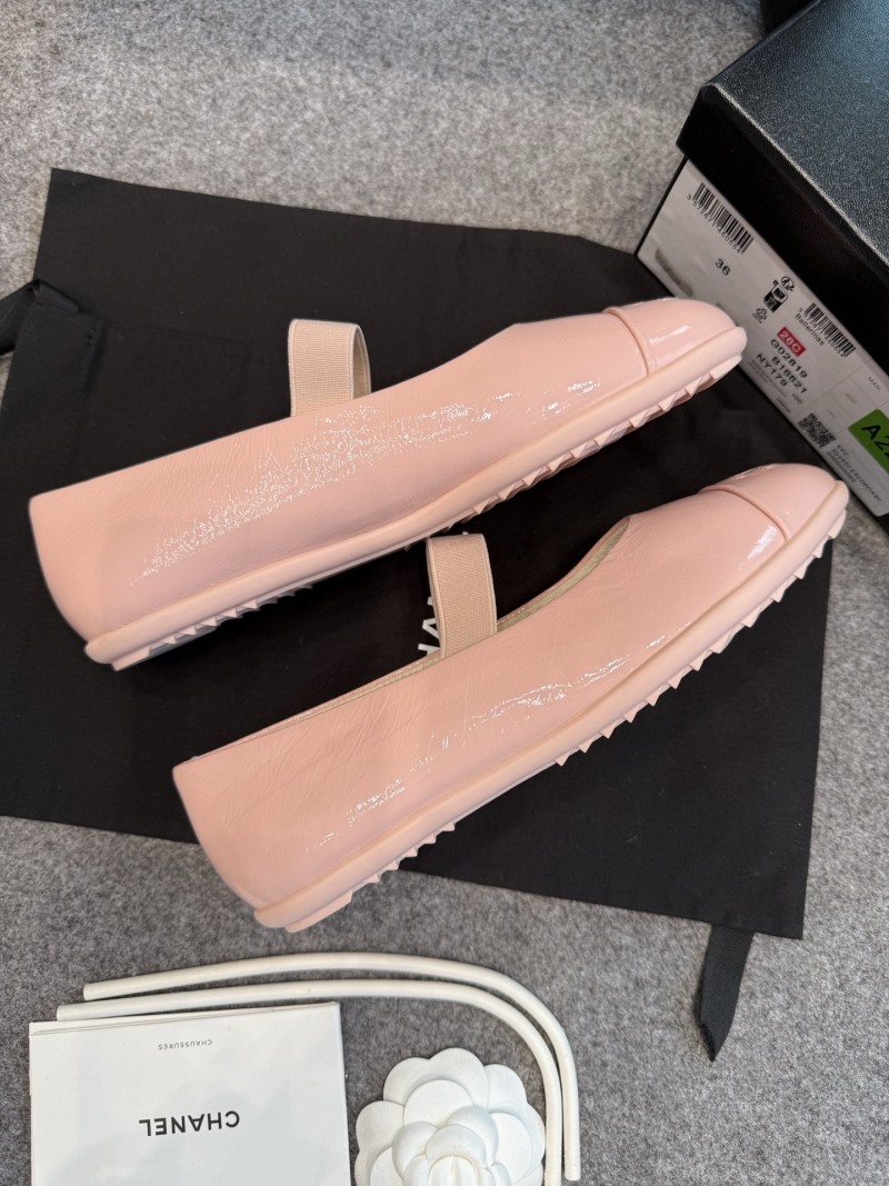 Балетки Chanel розовые