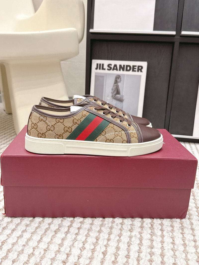 Gucci мужские кеды с принтом GG