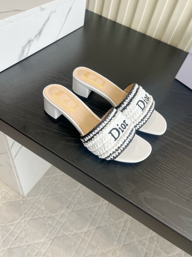 Шлёпанцы Dior