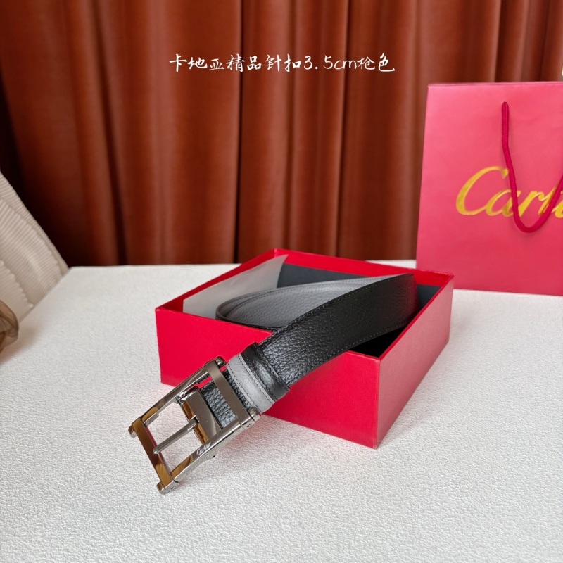 Двусторонний кожаный ремень Cartier