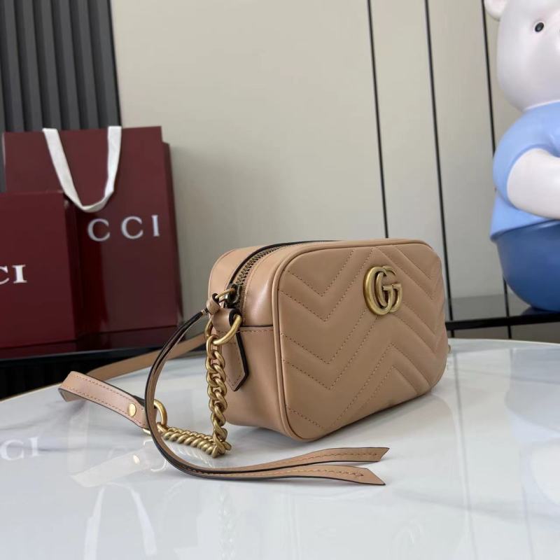 Сумка Gucci бежевая с логотипом GG