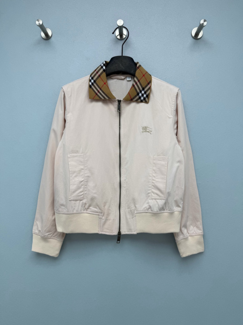 Классическая куртка Burberry с клетчатым воротником