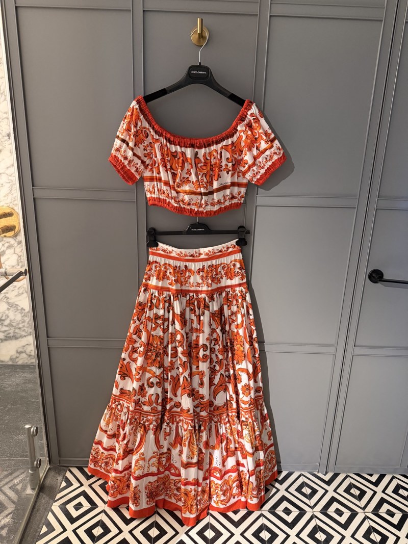 Топ с принтом Dolce & Gabbana