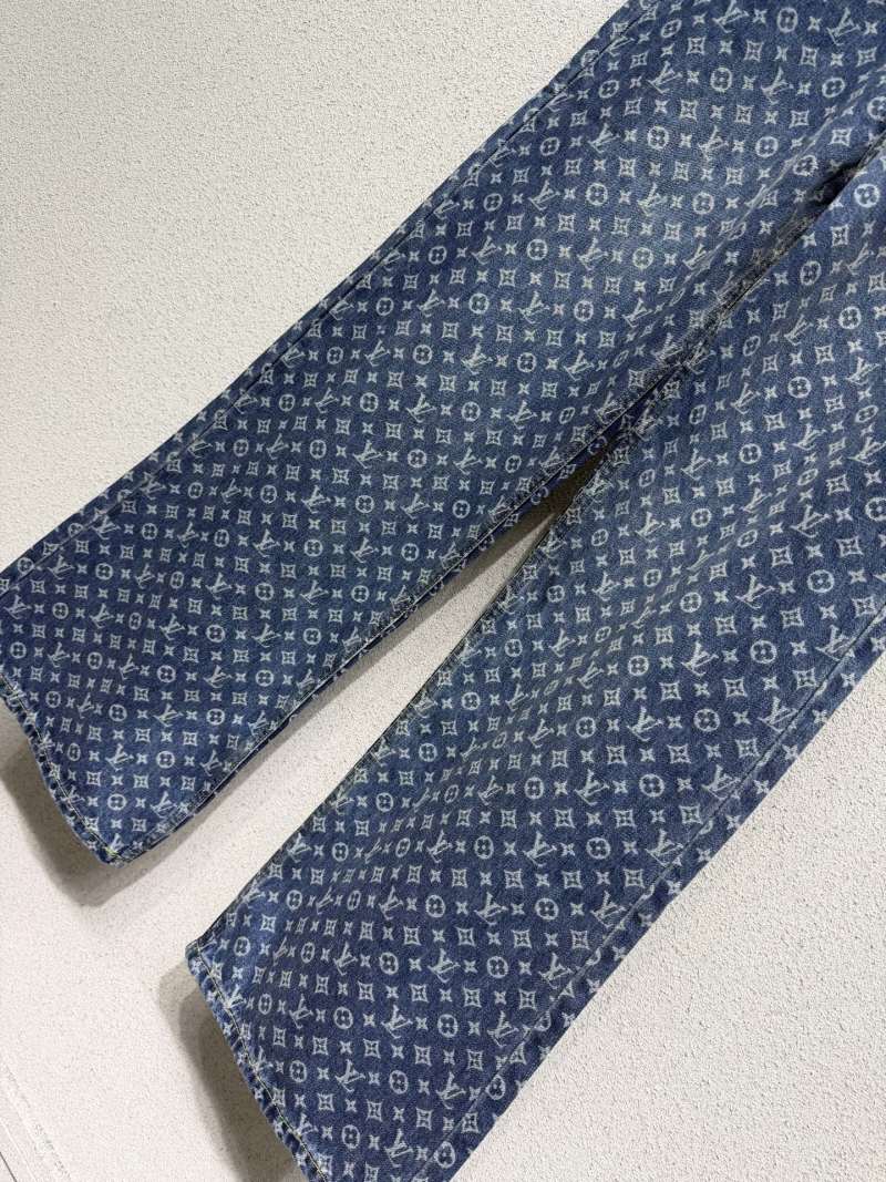 Джинсы с принтом Gucci