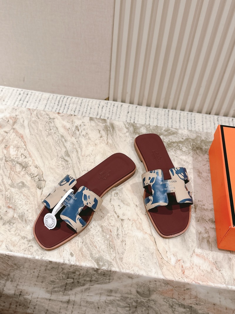 Сандали женские с принтом H Hermès