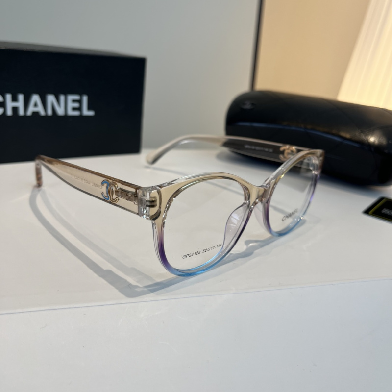 Очки Chanel прозрачные с градиентом