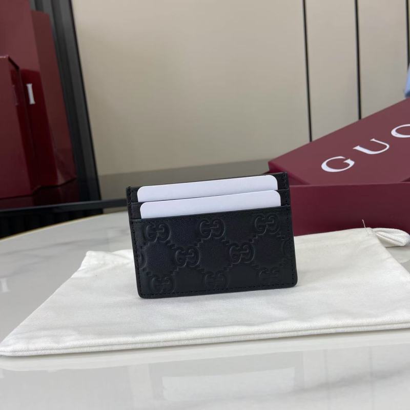Картхолдер Gucci черный с логотипом