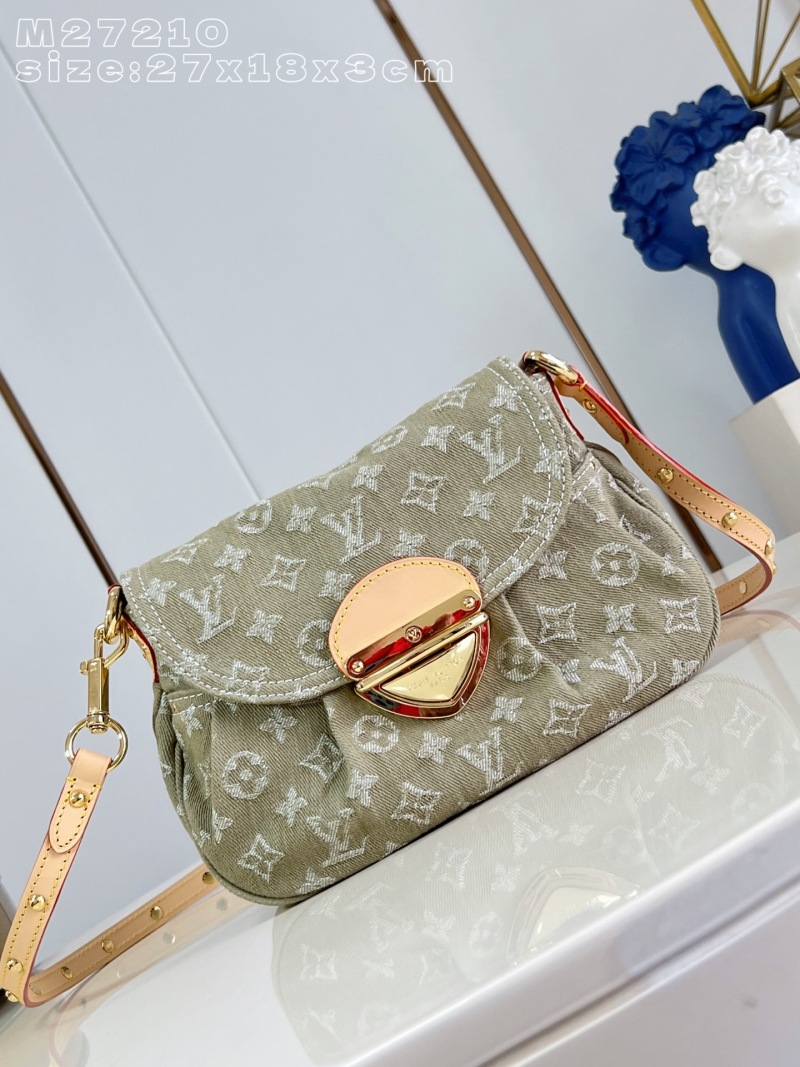 Джинсовая сумка Louis Vuitton с монограммой