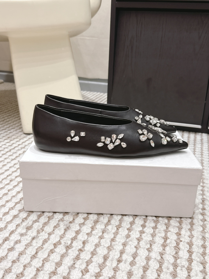 Женские туфли с инкрустацией Jil Sander