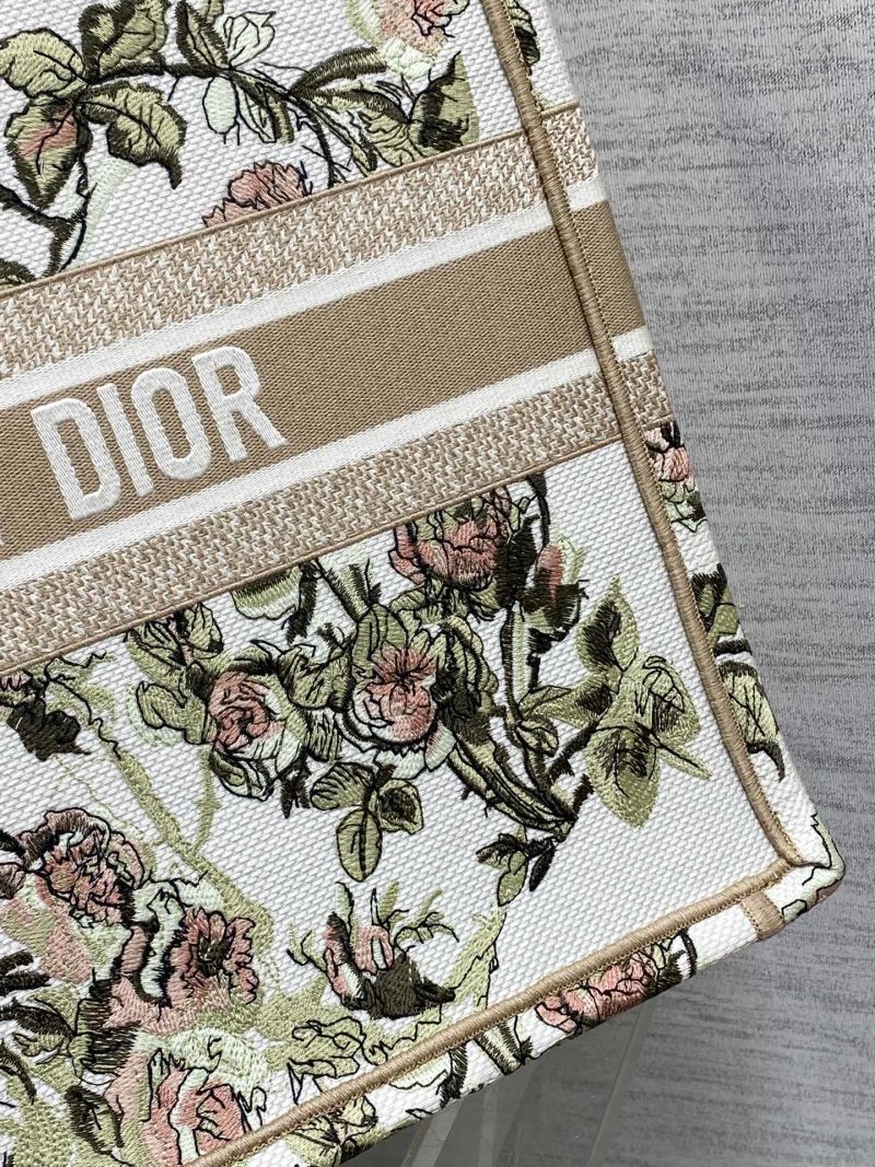Сумка-тоут Christian Dior с цветочным принтом