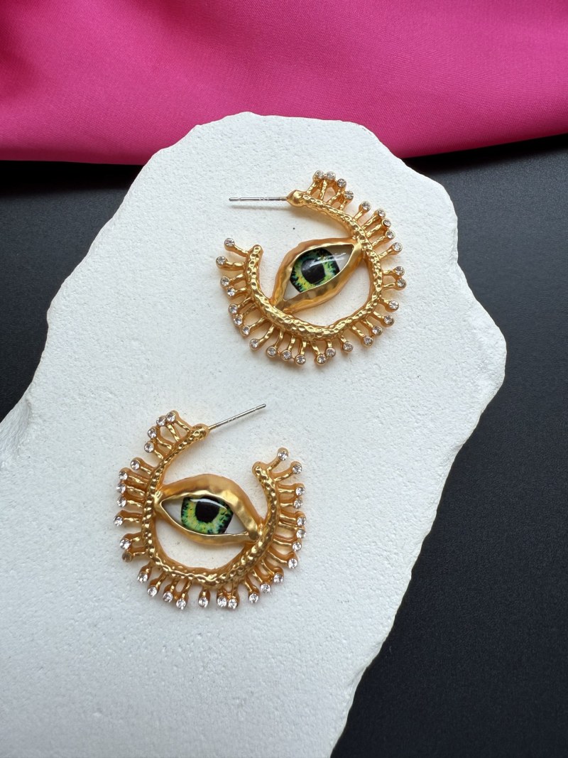 Серьги Schiaparelli с глазами