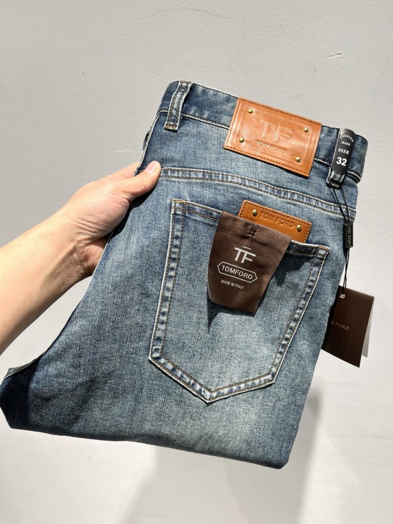 Джинсы Tom Ford с пряжкой