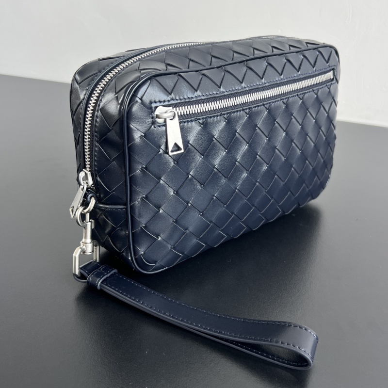 Мужской плетеный кошелек Bottega Veneta