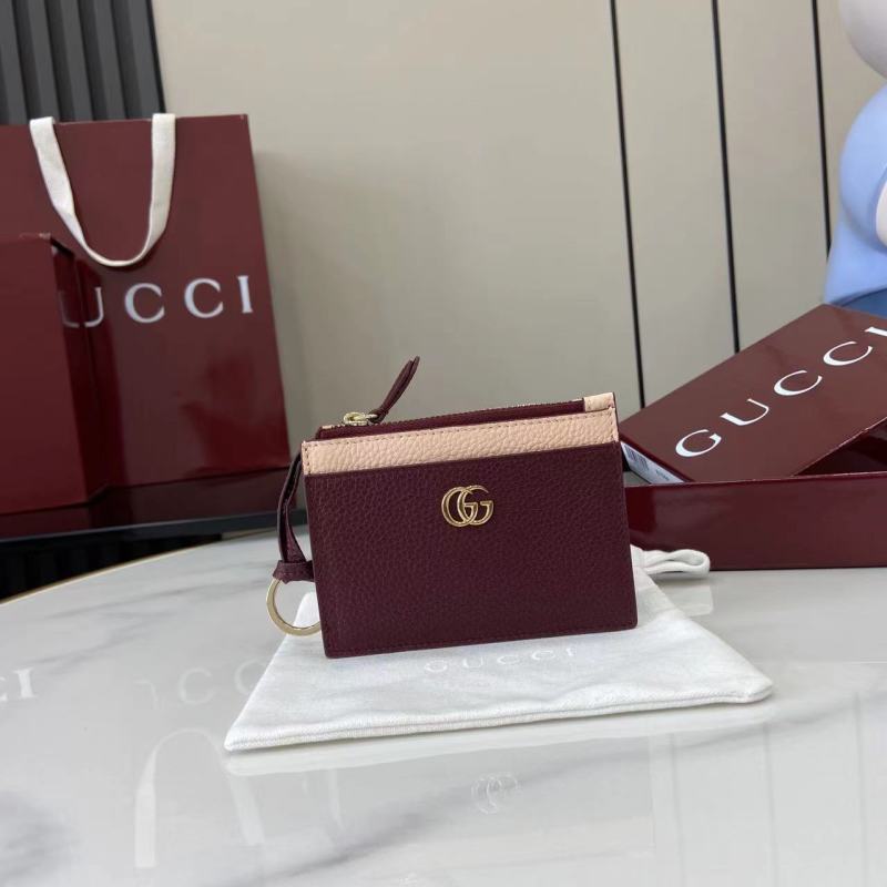 Портмоне Gucci с молнией и кольцом