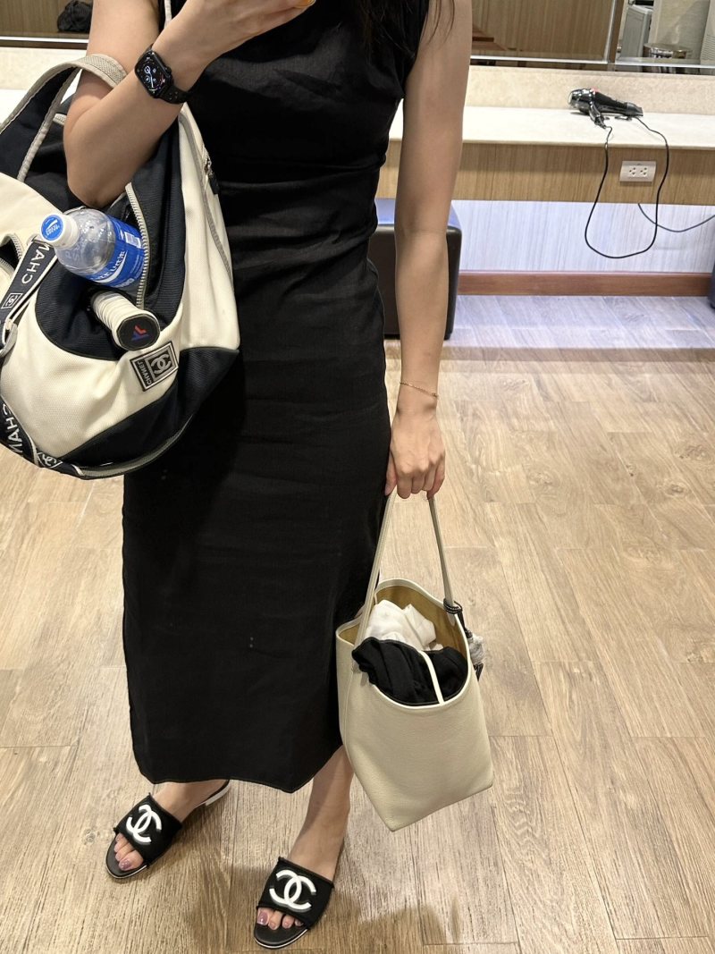 Мюли женские Chanel черные