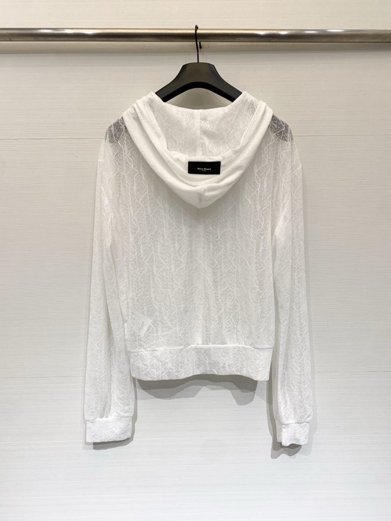 Легкая прозрачная куртка с капюшоном MM6 MM6 Maison Margiela