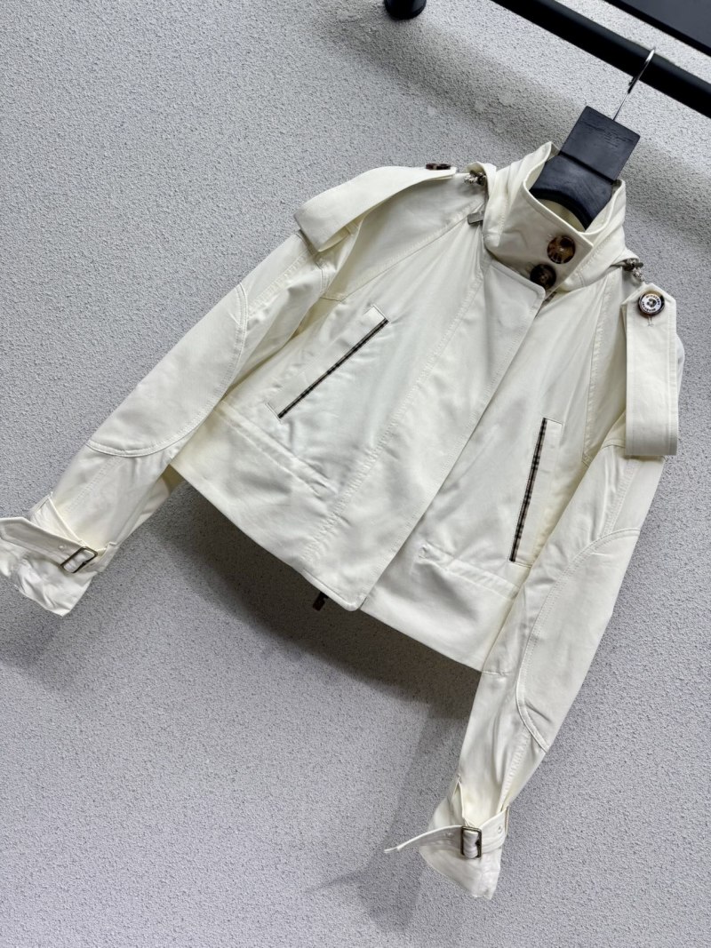 Короткий плащ-тренч Burberry