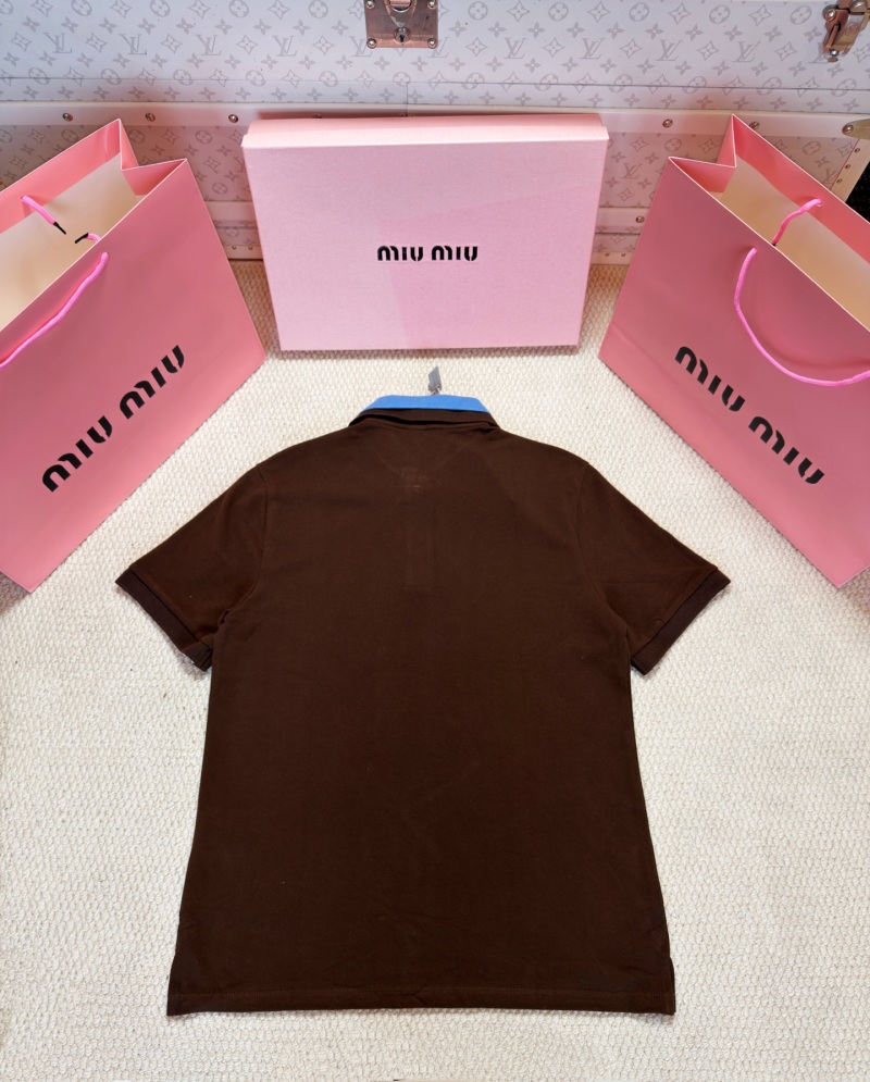 Рубашка поло Miu Miu