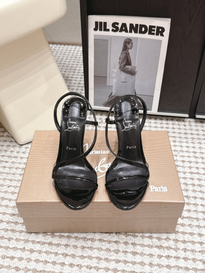 Женские туфли-сандалии Christian Louboutin Condora, черные