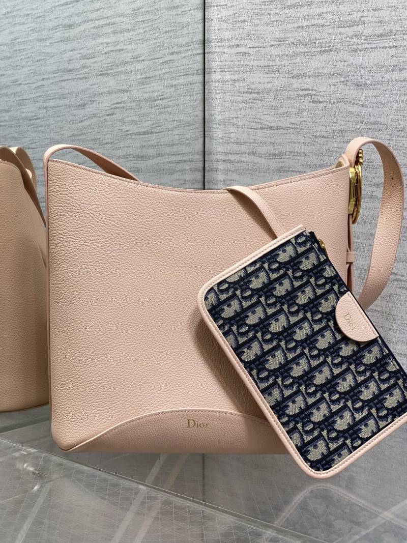 Сумка Dior розовая с кошельком