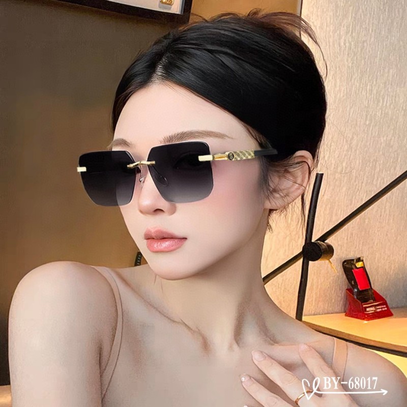 Солнцезащитные очки квадратные металлические Burberry