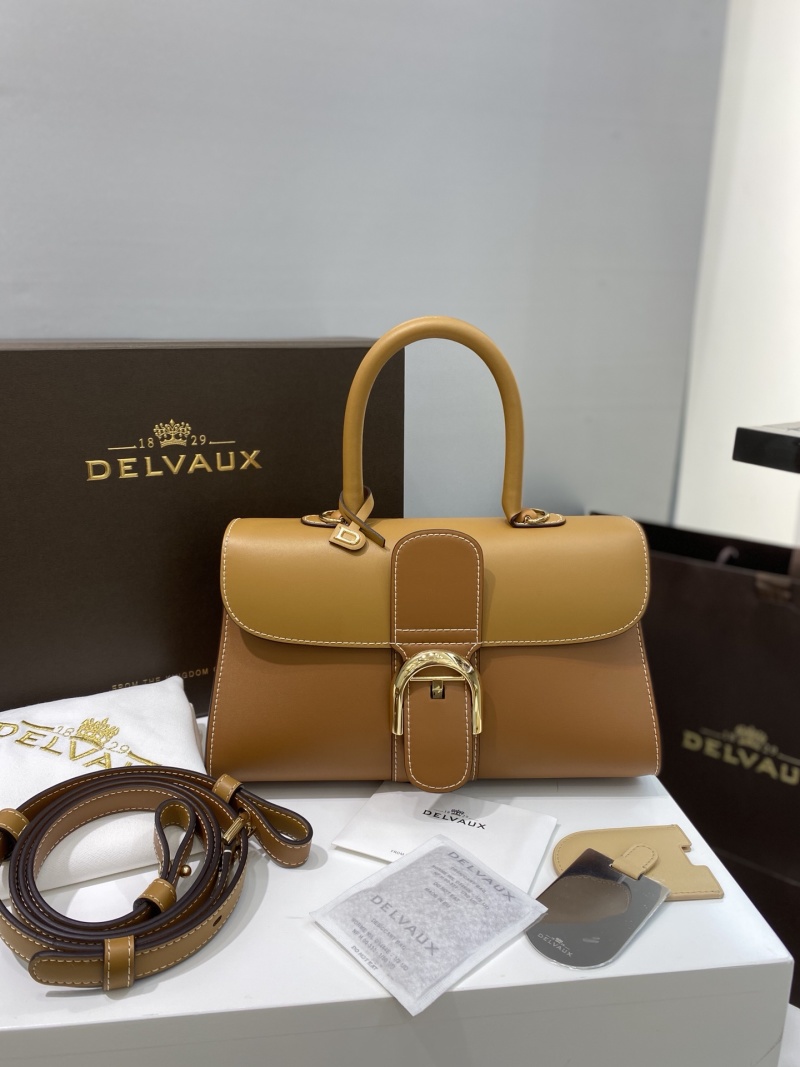 Сумка Delvaux Brillant с ручками и ремнем