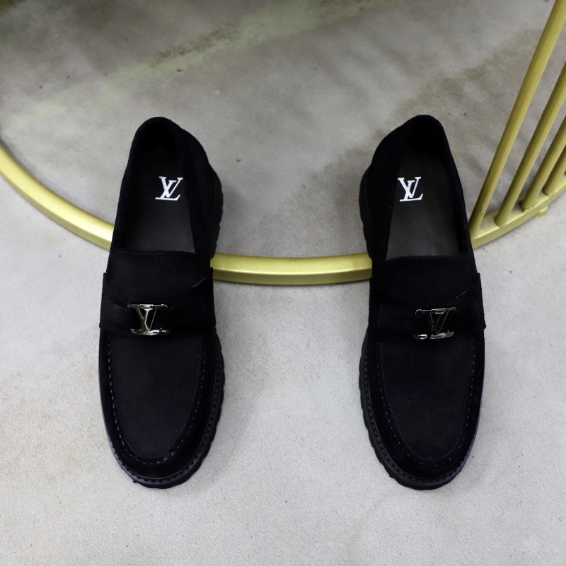 Мужские лоферы Louis Vuitton черные
