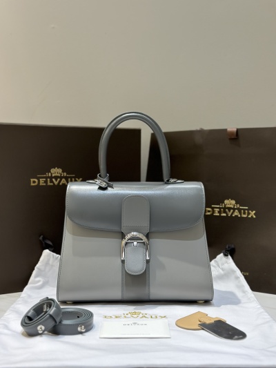 Сумка Delvaux серая