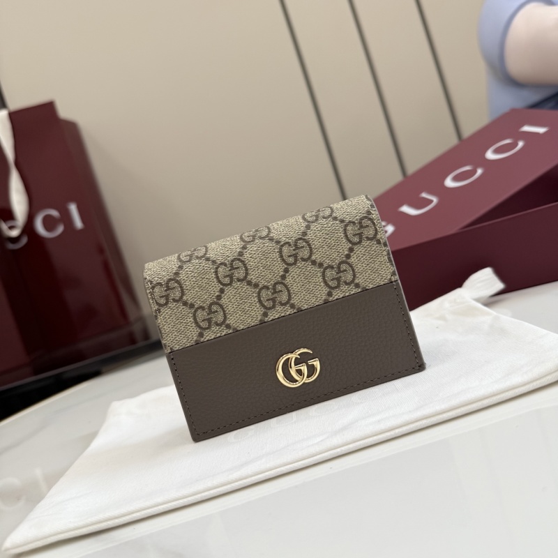 Портмоне Gucci с монограммой и логотипом GG