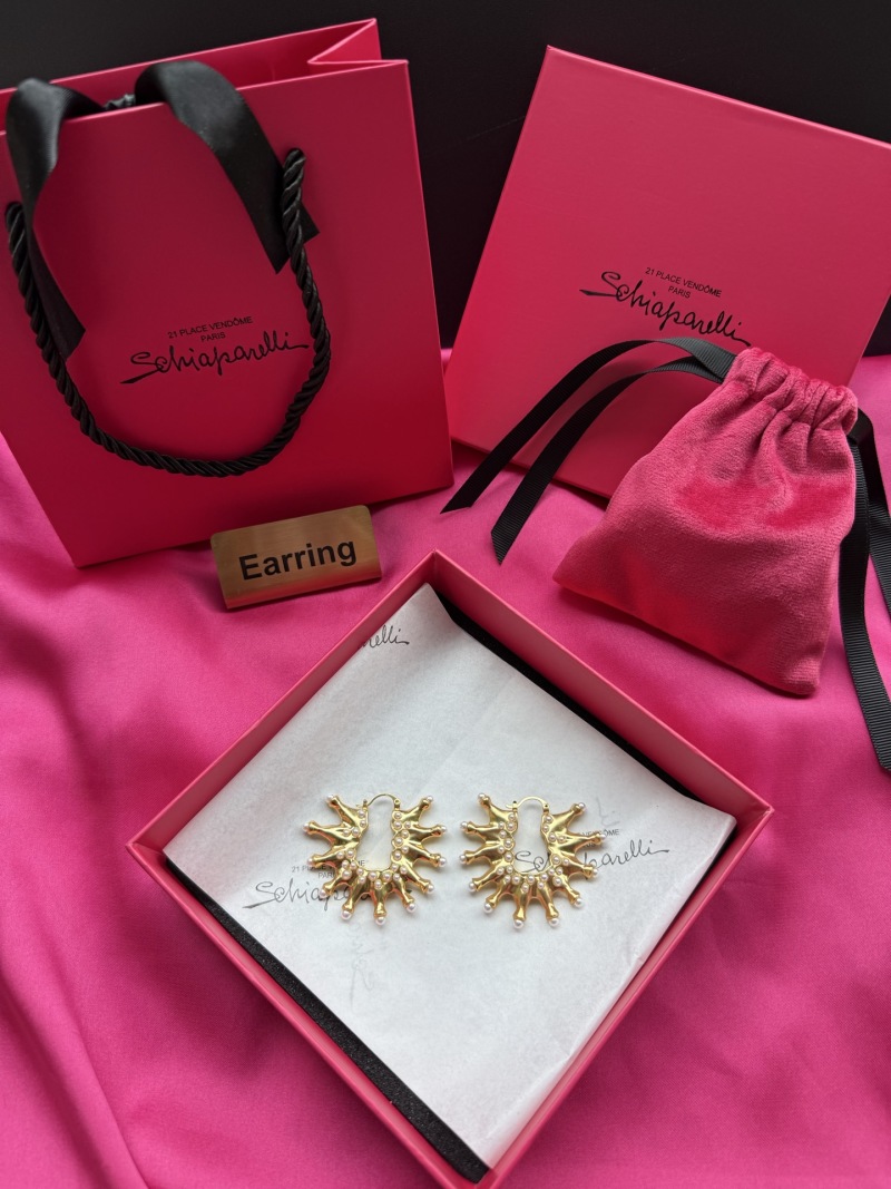 Серьги Schiaparelli с жемчугом
