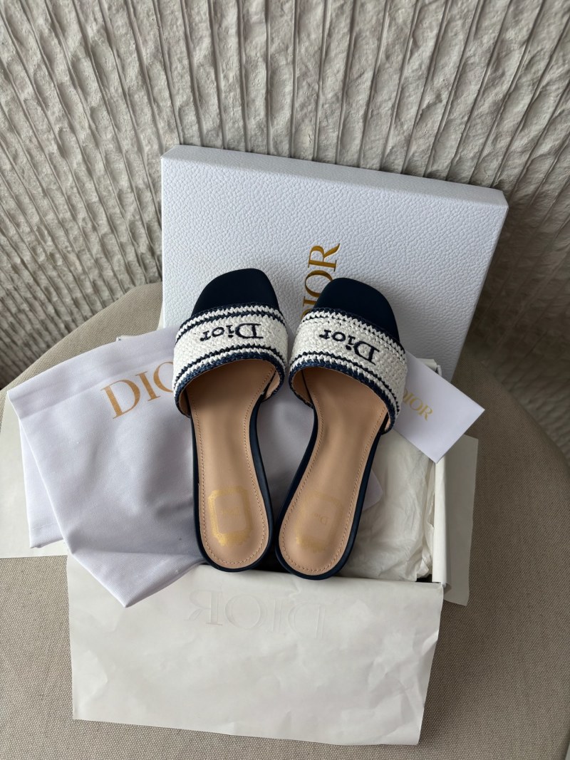 Сандалии женские вязаные Dior