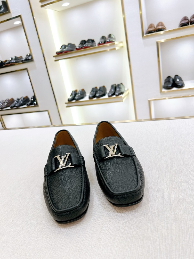 Мужские лоферы Louis Vuitton из натуральной кожи
