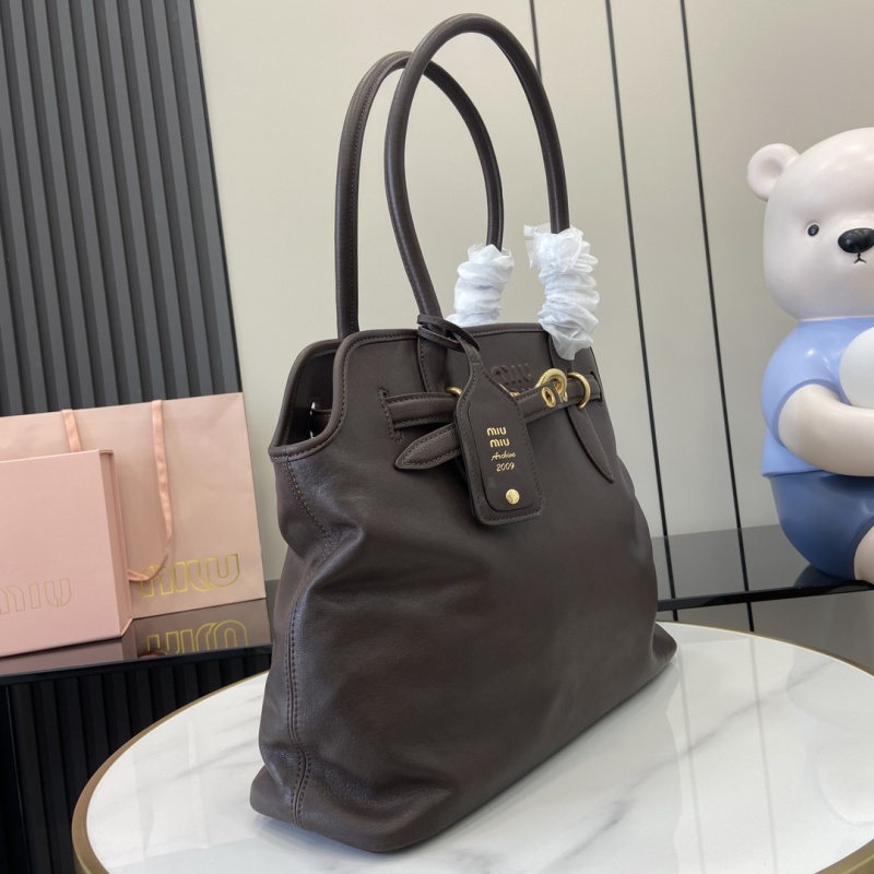 Сумка Miu Miu Archive Brown Leather