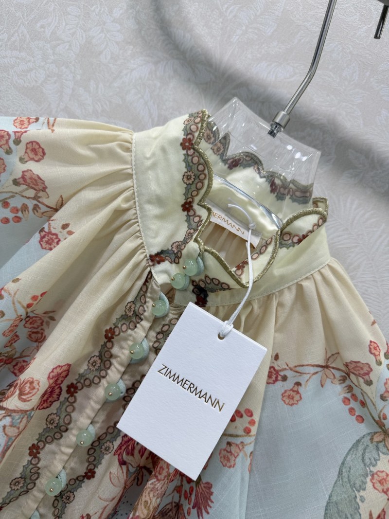 Цветочный комплект Zimmermann с высокой талией