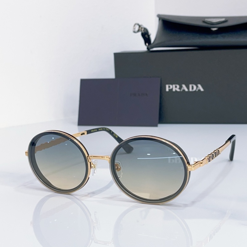 Солнцезащитные очки Prada круглые