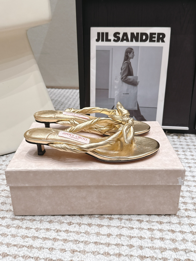 Босоножки Jimmy Choo с бантом
