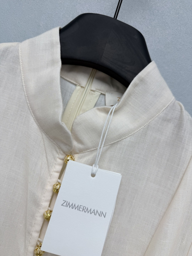 Платье Zimmermann с цветочным принтом