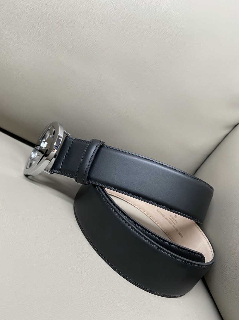 Мужской ремень с двойной логотипом G Gucci