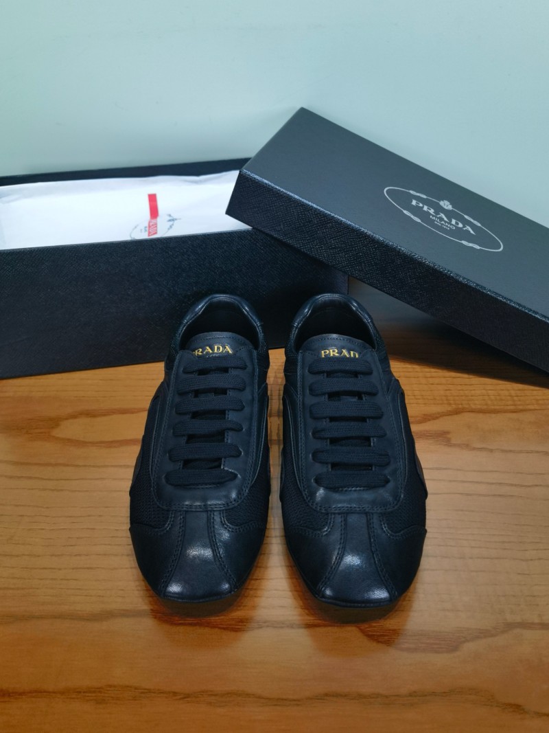 Мужские кроссовки Prada Montecarlo черные