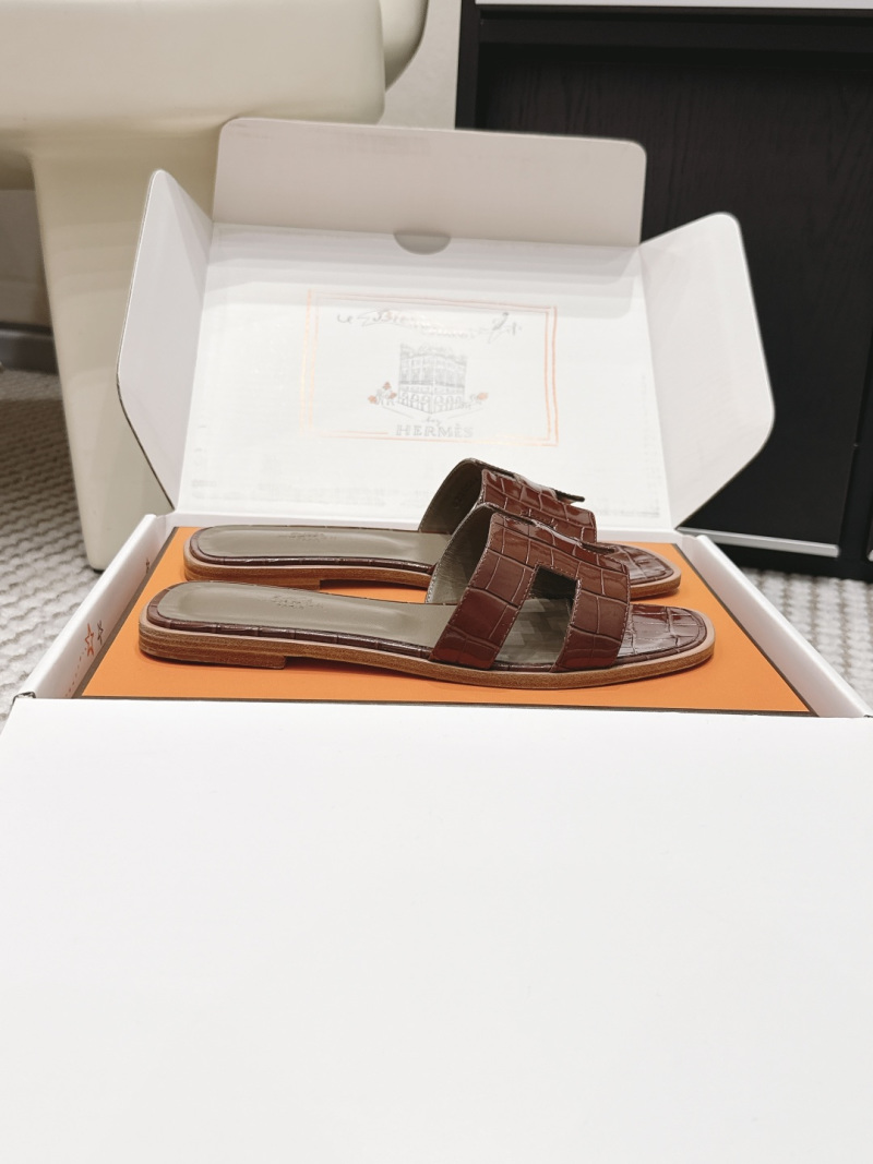 Женские открытые сандалии с H-ремешком Hermès