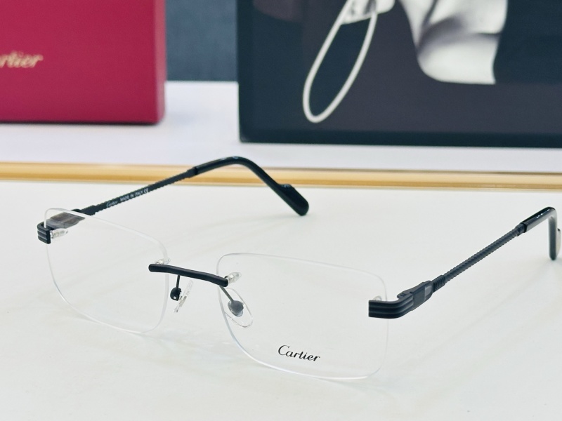 Очки Cartier CT0549S без оправы черные