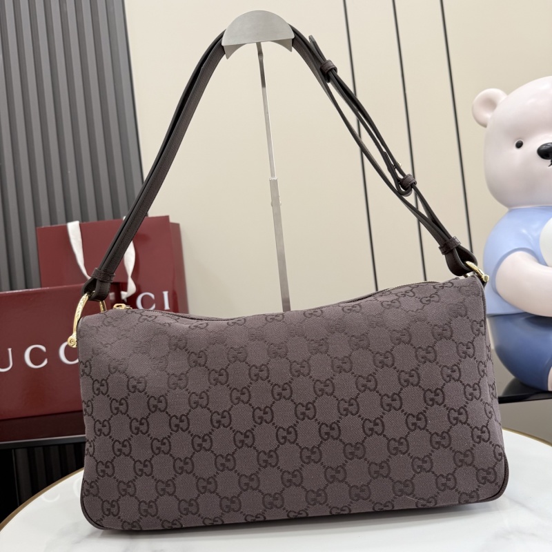 Сумка Gucci GG Canvas с длинным ремнем