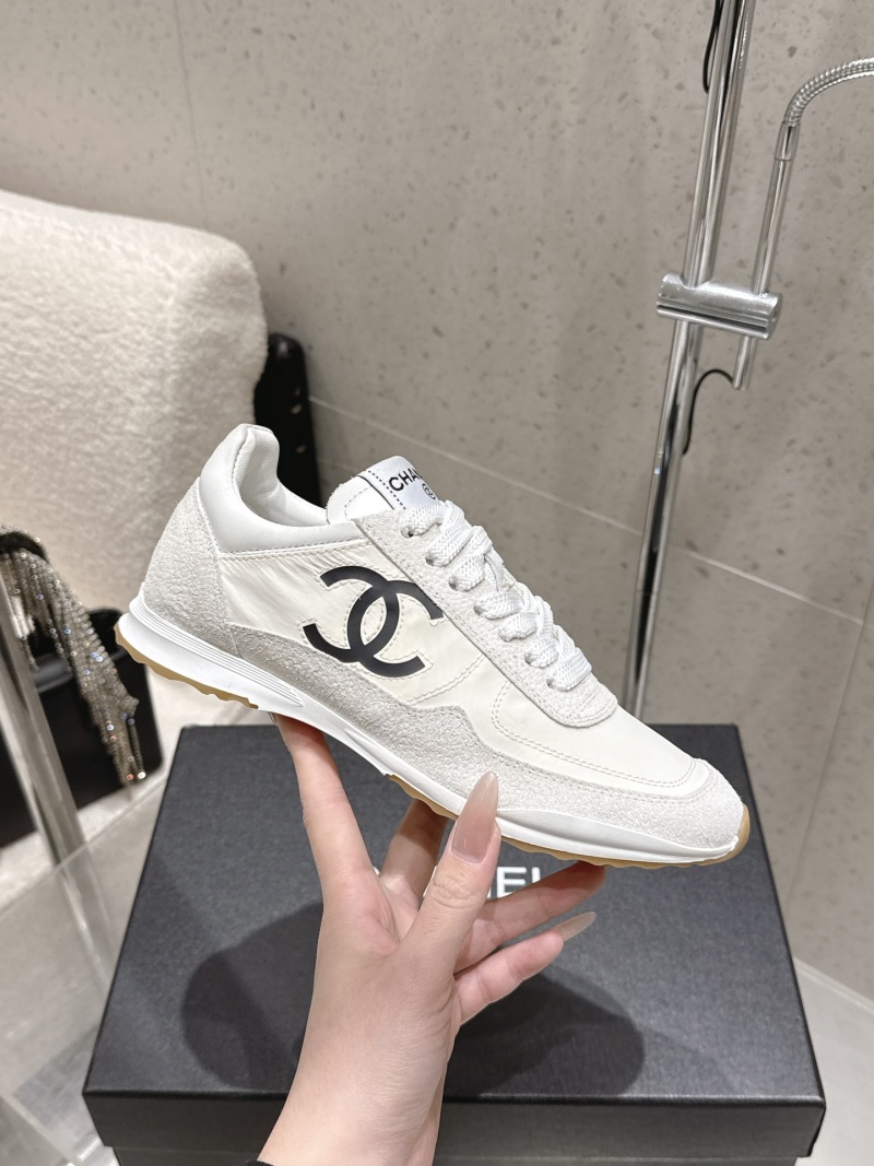 Женские кроссовки комбинированные Chanel