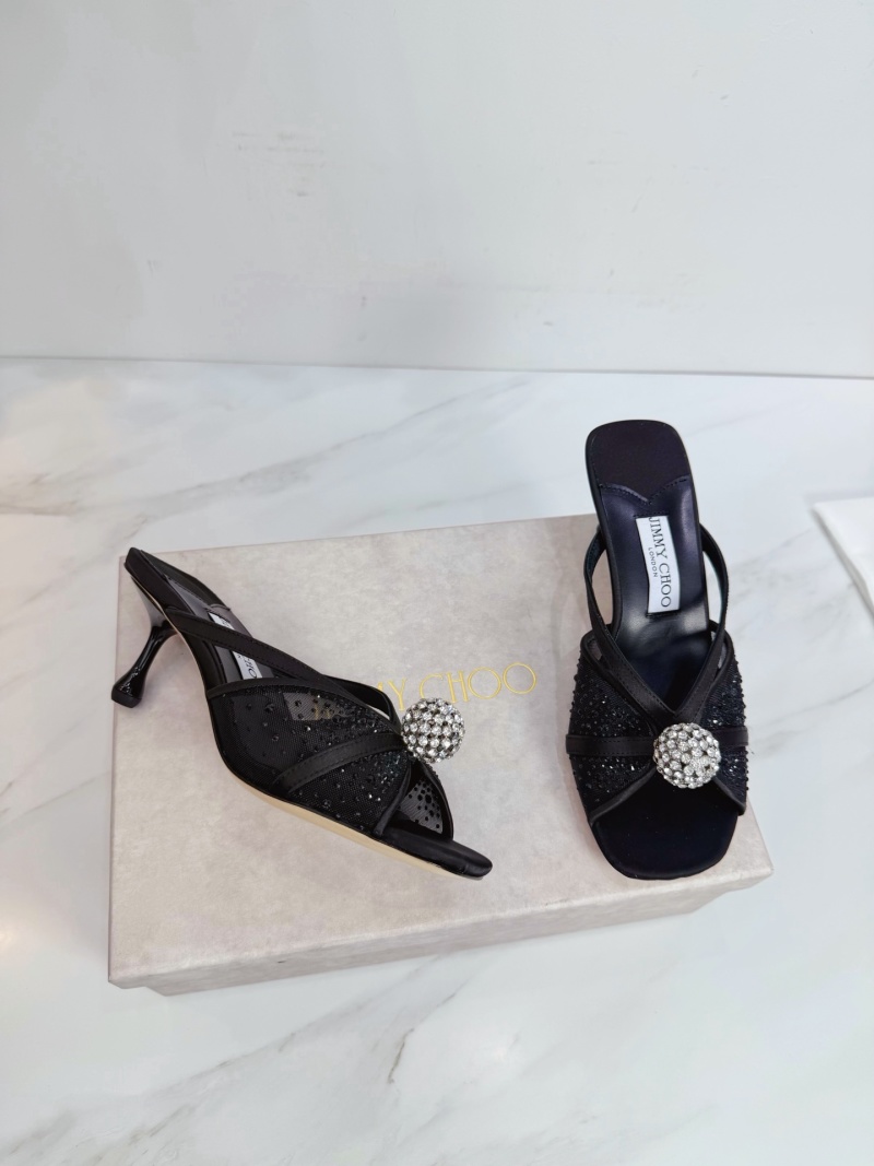 Женские туфли Jimmy Choo с кристаллами
